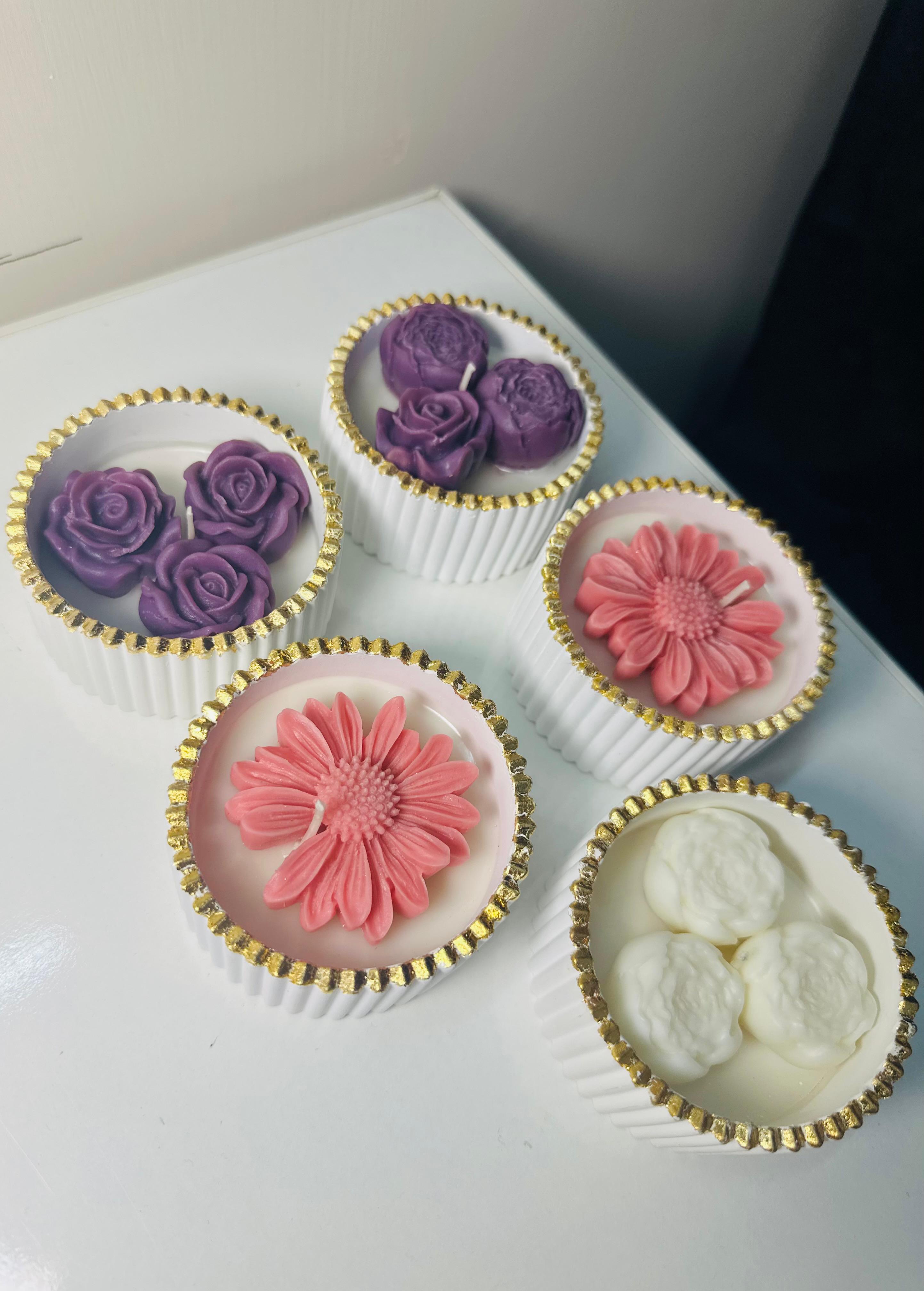 Blooming Petals Candle