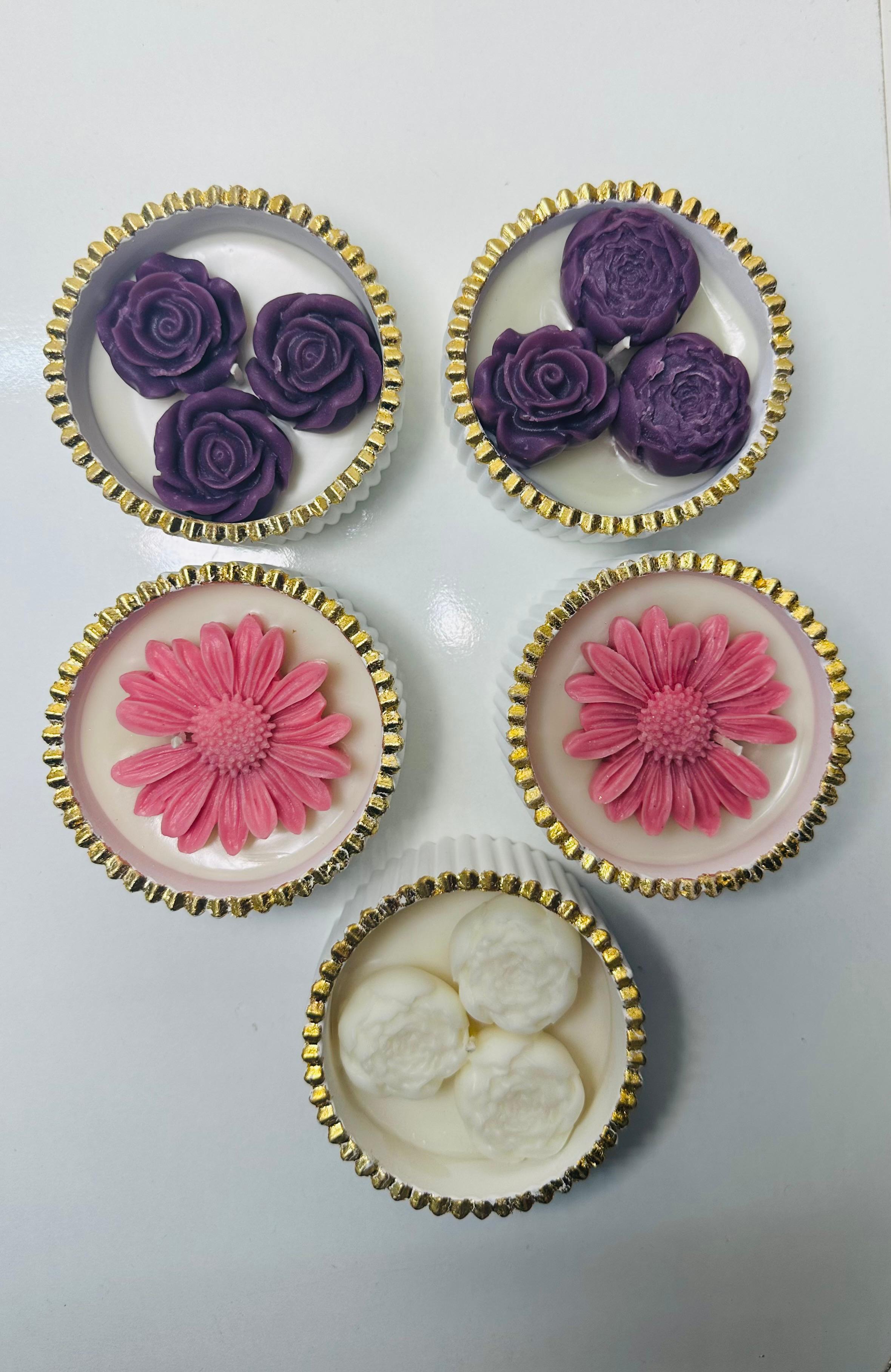 Blooming Petals Candle